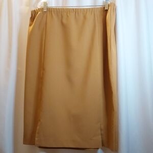 Classic Camel Tan Women's Skirt